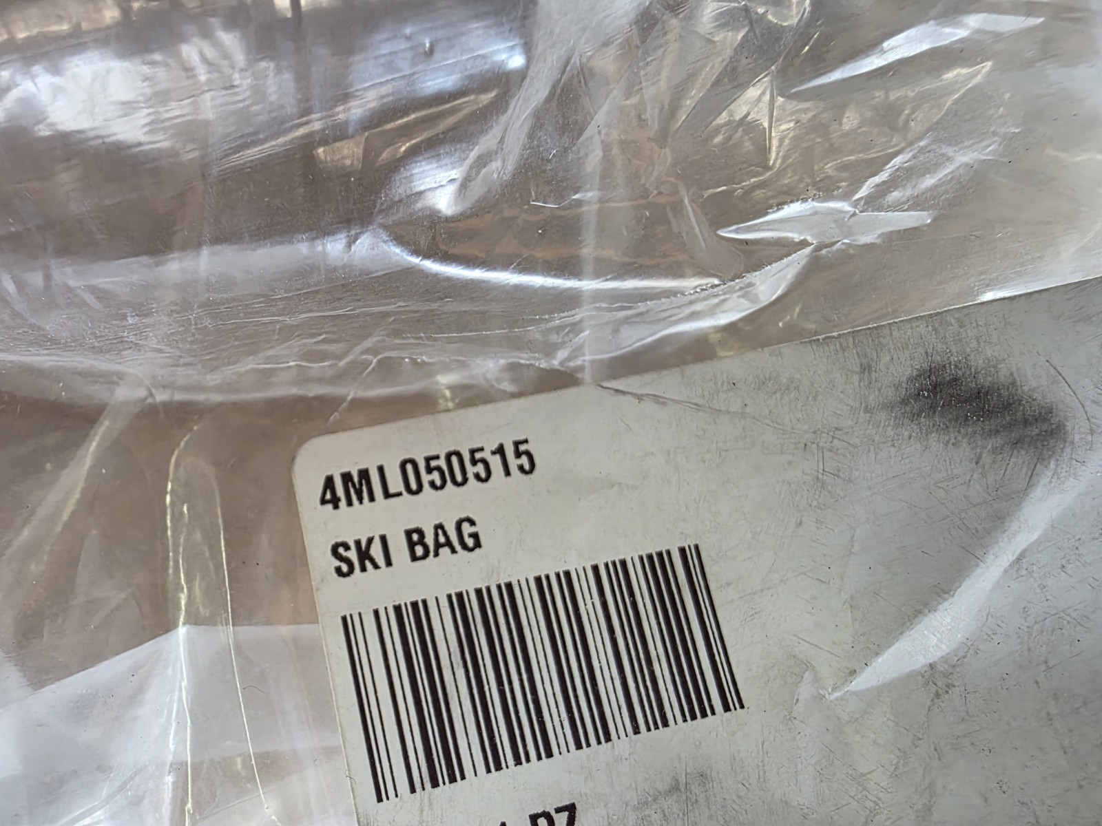 LAMBORGHINI URUS ROLLING SKI BAG BLACK GREY NEW OEM 4ML050515
