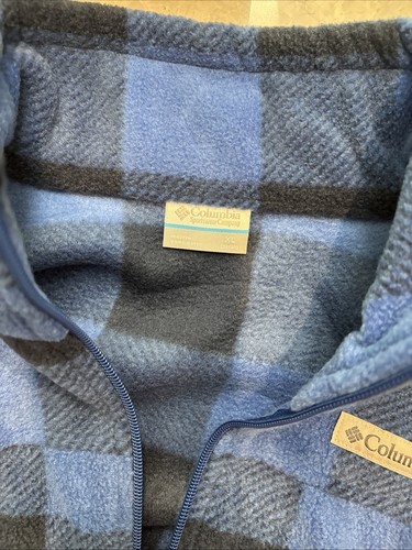 Columbia Boys Blue Check Zing lll Jacket Size Youth XL (18/20) Brand New‼️ - Picture 8 of 9
