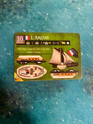 Wizkids Pirates CSG South China Seas 081 L' Argus French