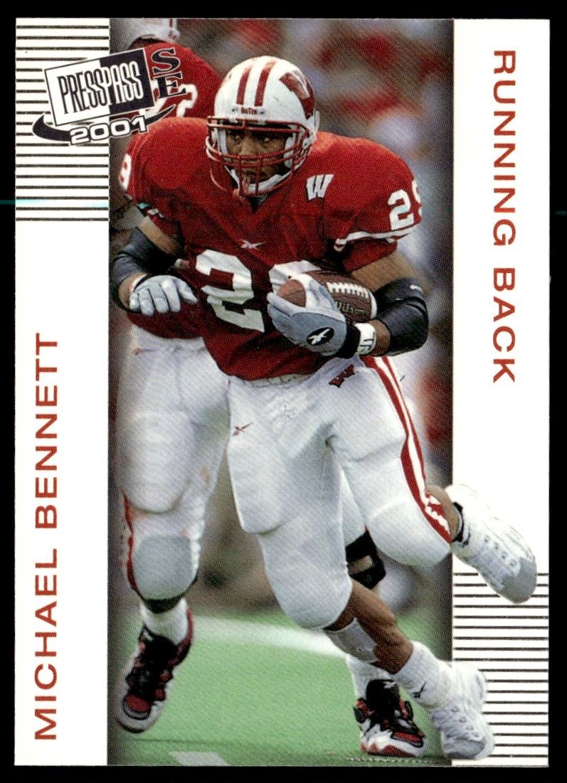 Michael Bennett Press Pass Se #13 Base