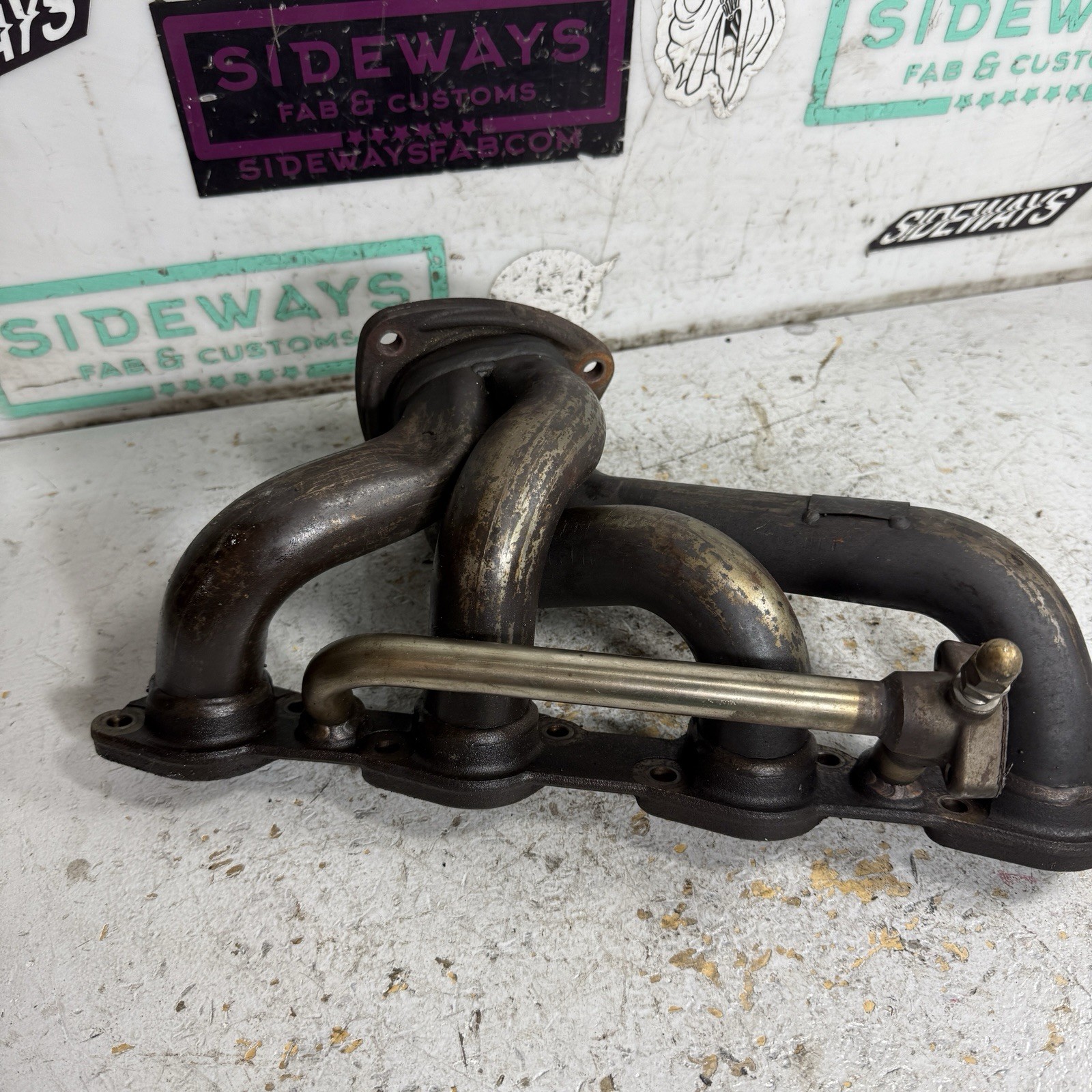 04-08 Maserati Quattroporte Left Engine Exhaust Header Manifold M139 F136