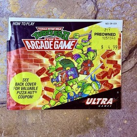Teenage Mutant Ninja Turtles II 2 Cartridge - Nintendo Entertainment System NES