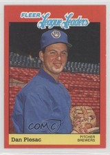 1989 Fleer Baseball's League Leaders Box Set Dan Plesac #29 0a7