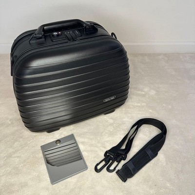 Rimowa Salsa Beauty Case Size 13L Color Matte Black Polycarbonate