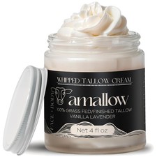 100 Grass Fed Beef Tallow for Skin Care - Face Body - Whipped Moisturizer ...