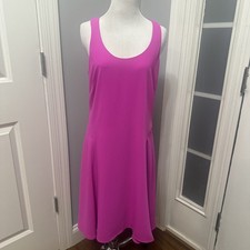 Lauren Ralph Lauren Hot BARBIE BARBIECORE BRIGHT Pink Sleeveless Dress Size 6