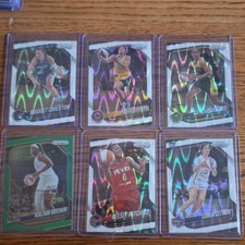 2020 Panini Prizm WNBA Rookie 6-Card Lot Carleton Plum Diggins Mitchell