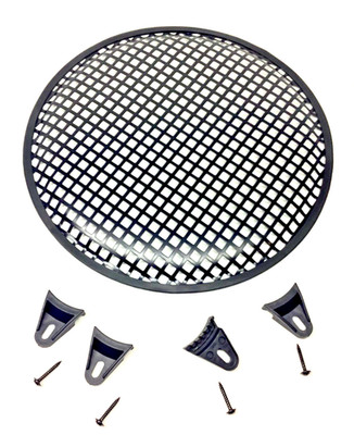 Install Bay 85-9012 12'' Steel Waffle Protective Speaker Grille w Hardware