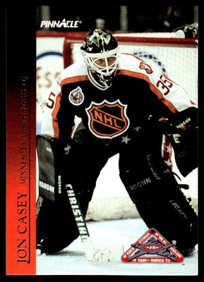 1993 Score Pinnacle All-Stars #41 Jon Casey - Minnesota North Stars