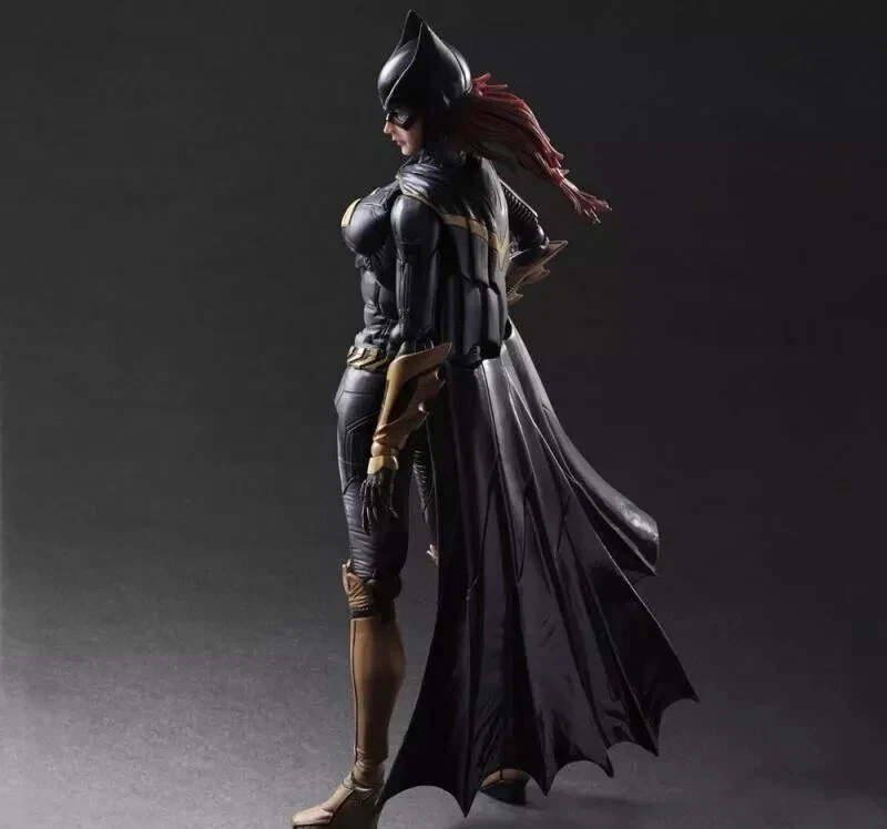 Figura de acción Play Arts Kai Square Enix Batman Arkham Knight Batgirl Foto 2 de 4