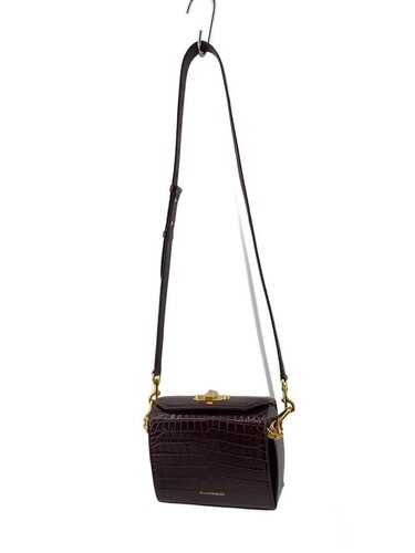 Alexander McQueen Shoulder Bag Leather BRD Used
