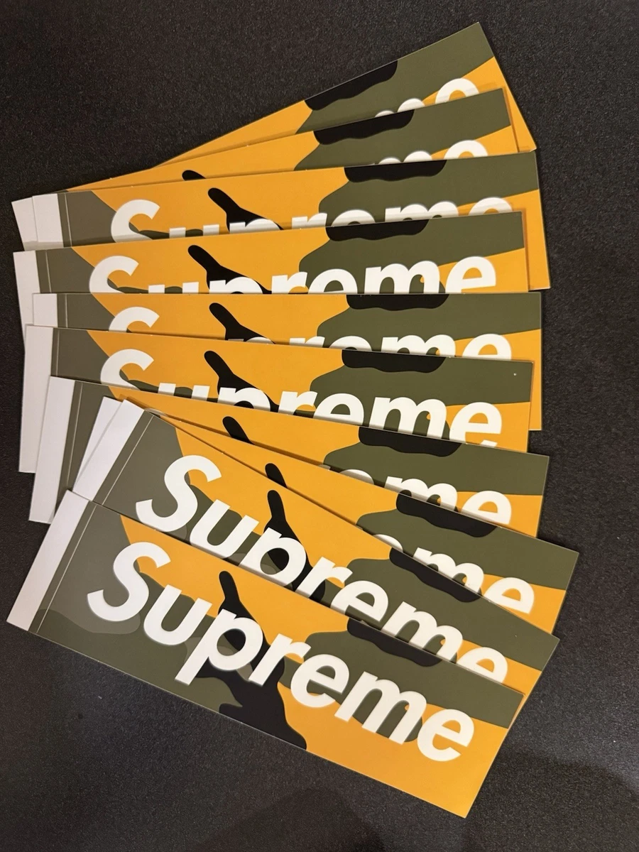 Supreme ボックスロゴステッカー 100枚 Supreme Box Logo Sticker ステッカー 100枚 Supreme Box Logo Sticker