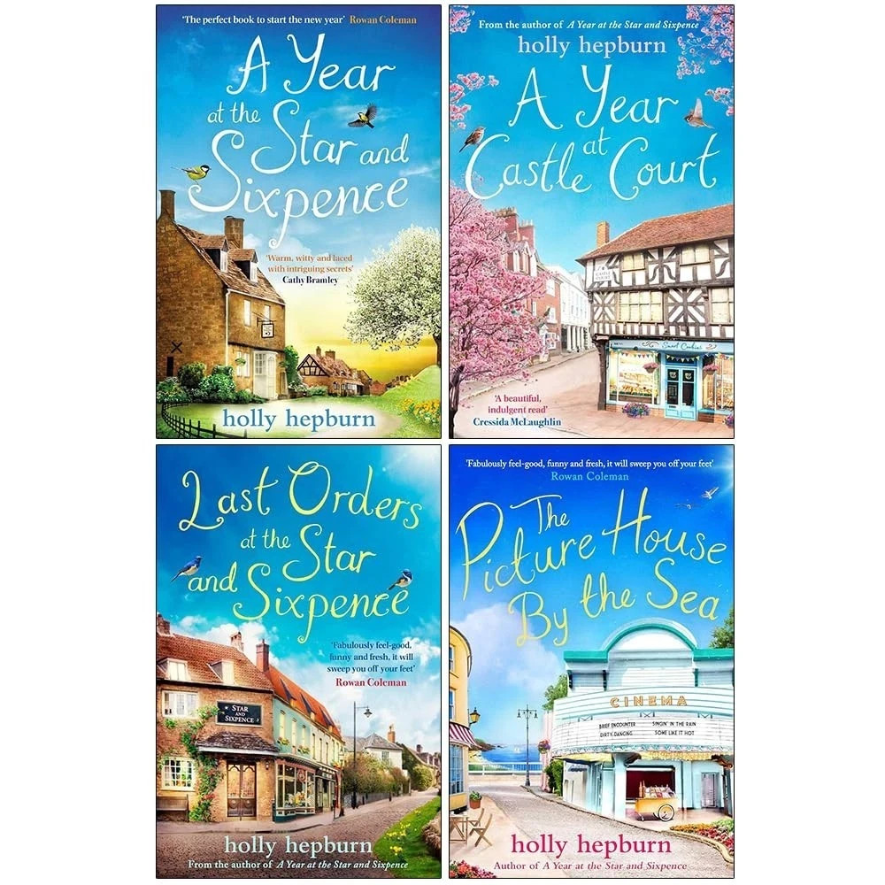 Holly Hepburn 4 Books Collection Set A Year at the Star and Sixpence, A Year at
