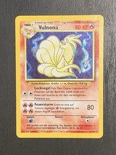 GERMAN Vulnona Ninetales 12/102 Holo Rare Base Set 1999 Pokemon Card HP - DMG