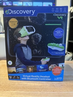 Discovery Virtual Reality Headset with Bluetooth controller Brand New / In B