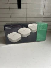 Amazon eero mesh WiFi system router replacement (3-pack) 3rd Generation