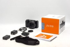 Sony Alpha ZVE10 24.2MP Mirrorless Camera w/16-50mm Lens w box and accessories