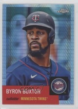 2022 Topps Chrome Platinum Anniversary Prism Refractor Byron Buxton #22 6l2