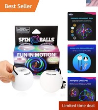 Vibrant Glow.0 LED Poi Balls - 22 Light Modes...