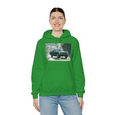 Unisex Heavy Blend Hooded Sweatshirt, BULLITT, Fastback Mustang
