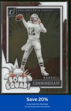 Randall Cunningham 2024 Clearly Donruss #20 Clearly Bomb Squad Eagles AC6