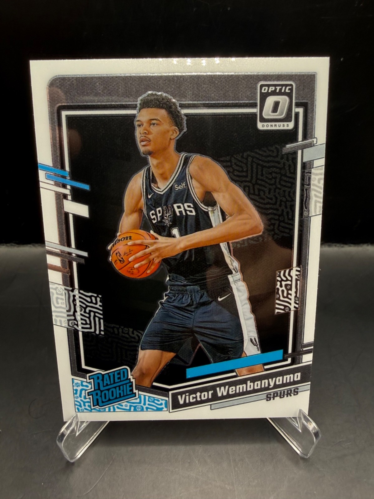2023-24 Panini Donruss Optic Victor Wembanyama Rated Rookie (RC) #225 Spurs