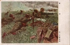 WW2 WWII Japanese Japan Military Army Navy Postcard Soldiers in Action Combat