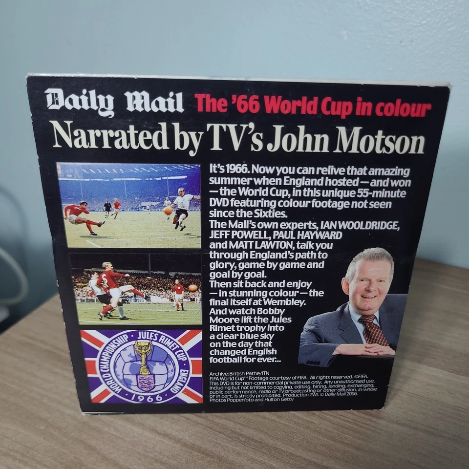 ON TOP OF THE WORLD: ENGLAND'S 1966 WORLD CUP VICTORY - PROMO DVD / IN COLOUR - Image 3 of 4