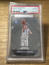 2015 Panini Prizm Nikola Jokic #335 PSA 10 Rookie Card Nuggets MVP RC NBA Champ. rookie card picture