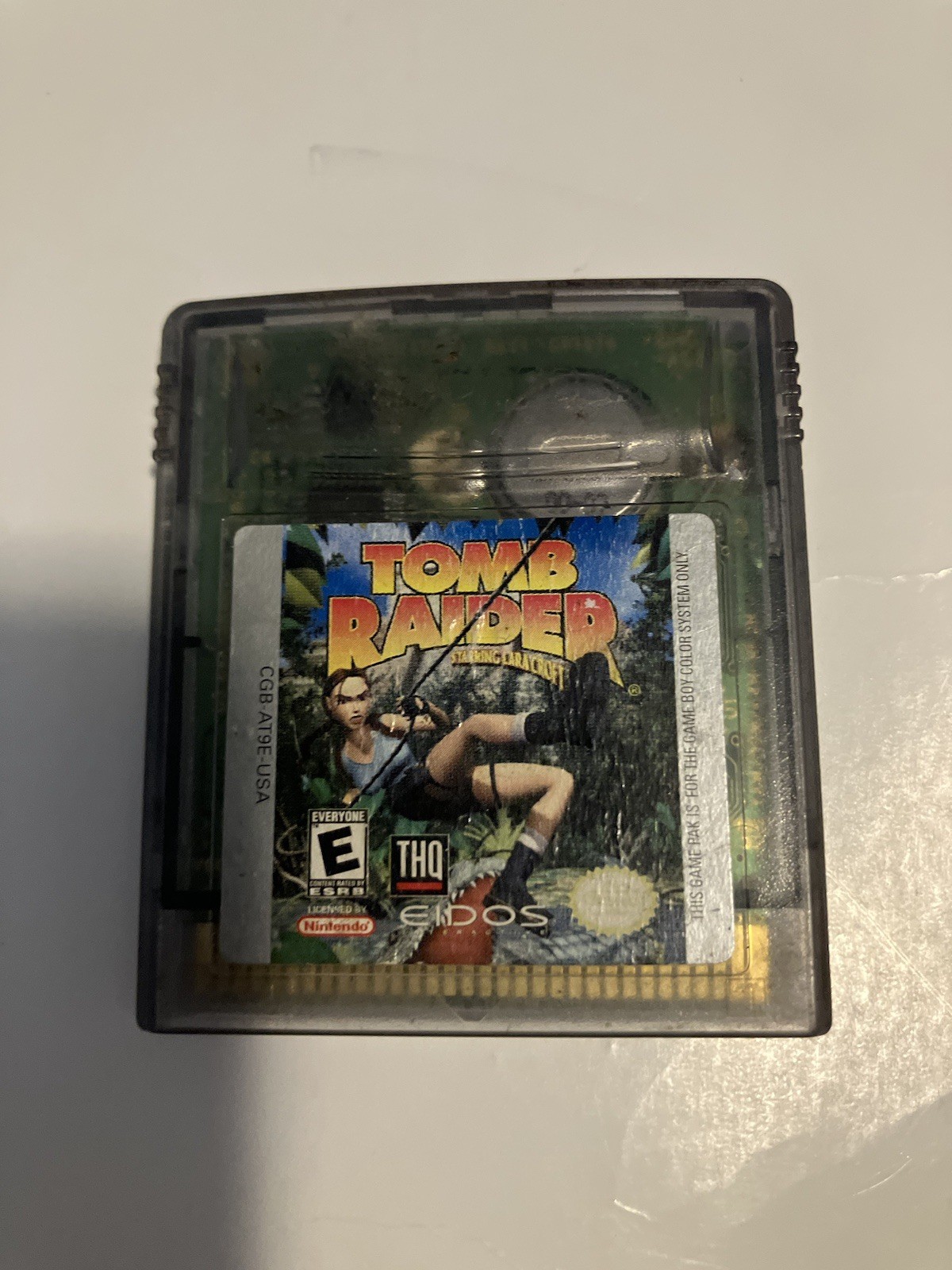 Tomb Raider Starring Lara Croft Nintendo Game Boy Color, 2000 - Tested