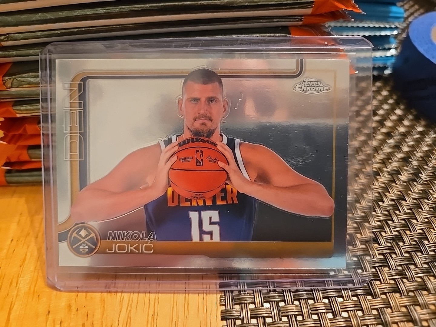 2025-26 Topps Chrome Basketball NIKOLA JOKIC RARE SSP Image Variation 🏀 !!!