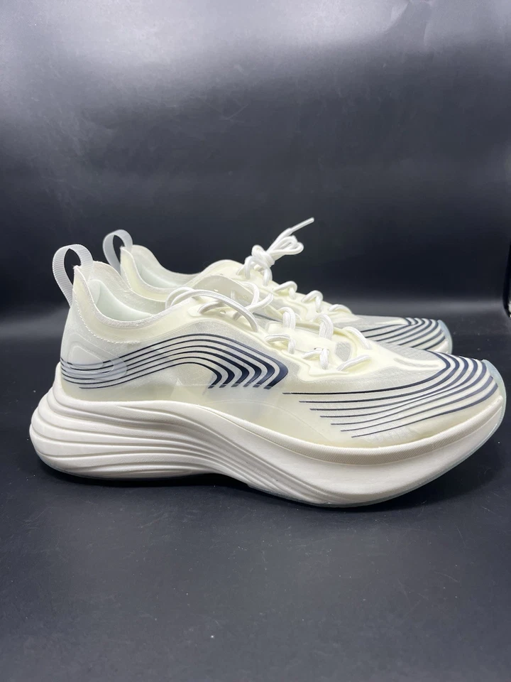 Zapato para correr APL Streamline con cordones blanco/transparente/medianoche 1221XC para mujer talla 7,5 Foto 4 de 4