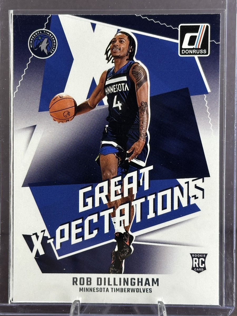 2024-25 Panini Donruss #17 Rob Dillingham Great X-Pectations