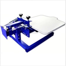 1 Color Simple Screen Printing Press With Removable Pallet T-Shirt Printer Ne cg