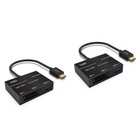 2 stücke F3 Typ-C-Schnittstelle -Reader USB3.0 Adapter-Speicherleser