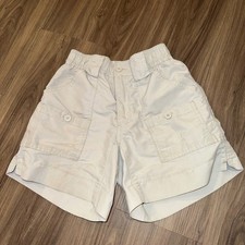 AFTCO American Fishing Tackle Co. Kids Light Gray nylon Shorts Size 24 8 years