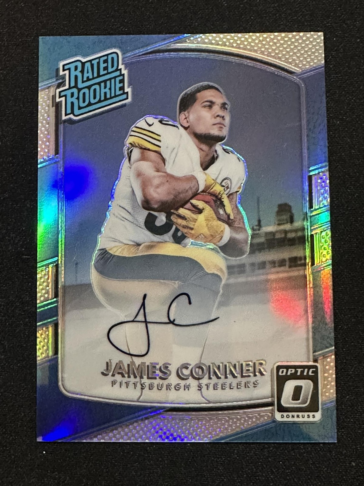 James Conner Panini Donruss Optic #172 Autograph-Holo
