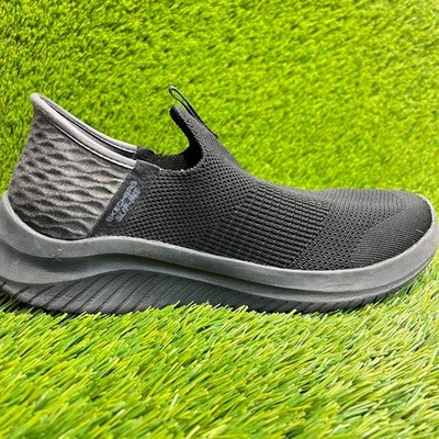 Skechers Ultra Flex 3.0 Smooth Step Boys Size 6Y Black Athletic Shoes Sneakers