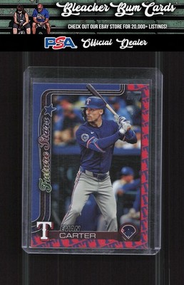 TOPPS 以外　 EVAN CARTER Evan Carter Texas Rangers 2024 Topps Chrome Update Future