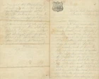 William W. Fish – Civil War Soldier – Autographed 2-Page Letter – 1865 Content