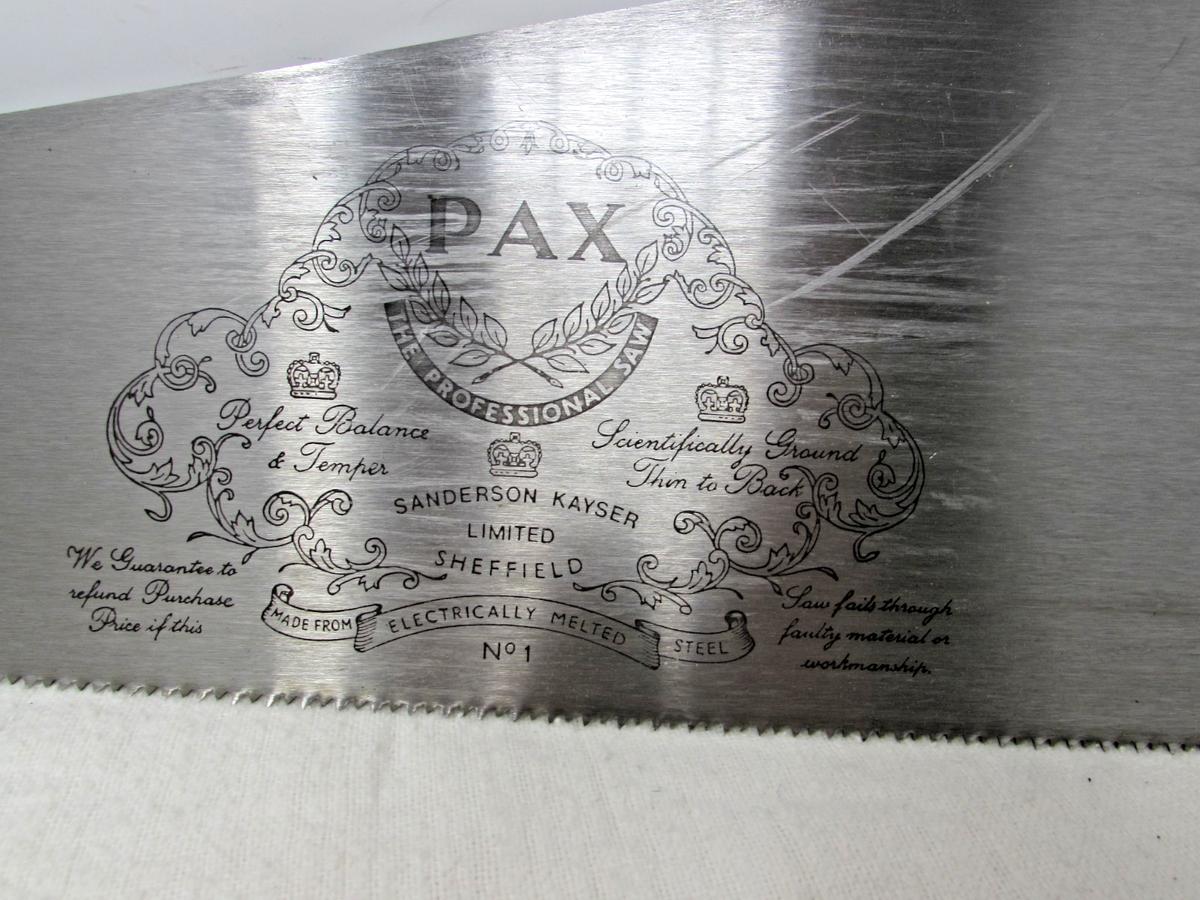 No. 1 Pax Sanderson Kayser Professional Sheffield 26