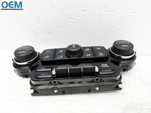 2017-2020 SUBURBAN YUKON CLIMATE TEMPERATURE A/C HEATER CONTROL PANEL BEZEL OEM - Picture 4 of 6