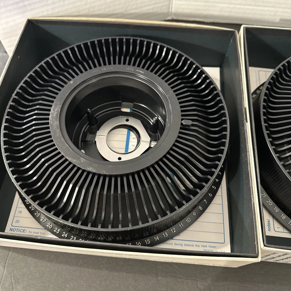 80 Keystone Slide Trays for Kodak Carousel Projector/Perfect Condition Set Of 3 - Image 4 of 4