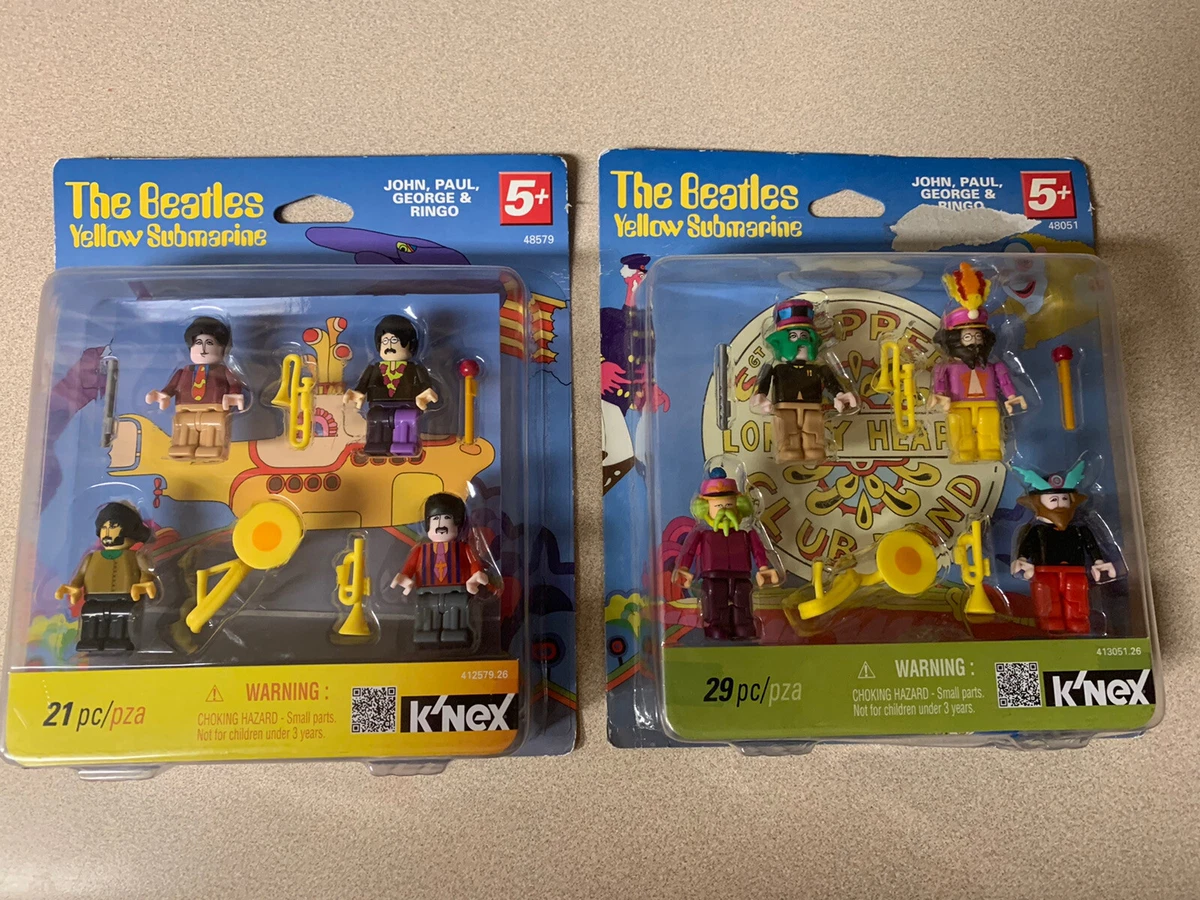 Yellow Submarine 2 Sets Lego Knex Mini