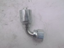 Parker 1J943-8-6 1/2" Female Seal-Lok Swivel x 3/8" Hose Crimp Fitting 90° Elbow