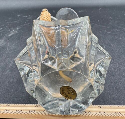 Rare Antique Glass Perfume Bottle 4.5" Tall - Picture 5 of 5