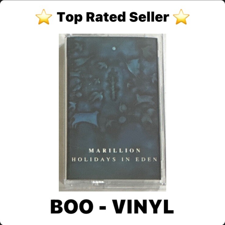 Marillion - Holidays in Eden - Rare Cassette Tape - EMI EX / M Condition