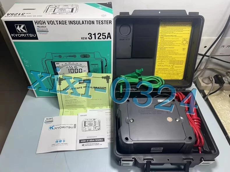 NEW KYORITSU KEW3125A Digital High Voltage Insulation Tester DHL Fast delivery - Image 4 of 4