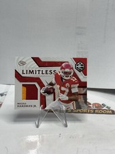 2021 Panini Limited - Limitless Materials #LM-MH Mecole Hardman Jr. /25 (MEM)