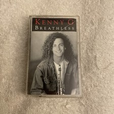 Breathless by Kenny G Cassette, 1992, Arista 1990s Smooth Jazz Saxophone Tape